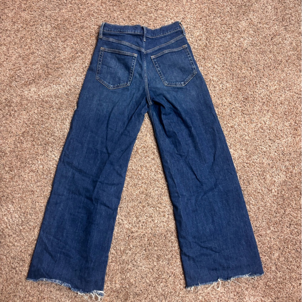 GAP Women's Flare Jeans in Deep Blue